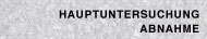 hauptuntersuchung